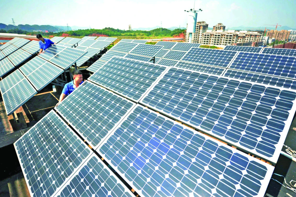 China has pledged to raise total wind generation capacity from 129 gigawatts (GW) in 2015 to more than 210 GW in 2020, with solar power set to rise from 43.18 GW to 110 GW over the same period. (Reuters)