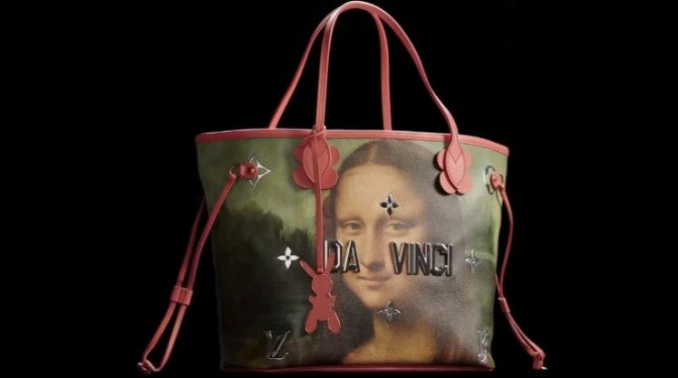 The French fashion house launched the new collection in which all the bags feature the works of artists such as Leonardo da Vinci. (Photo courtesy: Facebook)