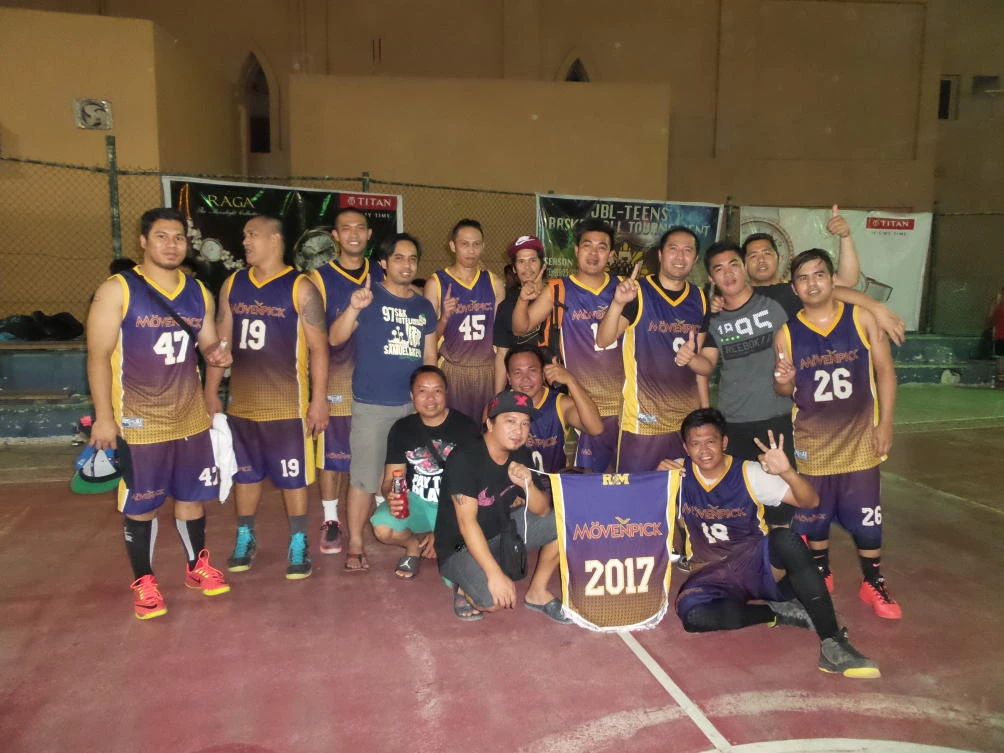 Movenpick after qualifying for the final. (AN photos)