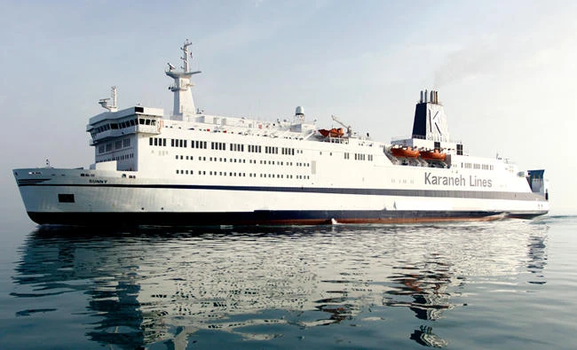 A general view of Iran's biggest ever cruise ship. (AFP)