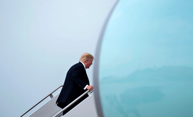US President Donald Trump. (AFP)