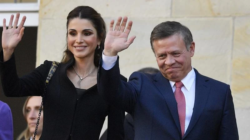 Jordan’s Queen Rania came in sixth in the world, with 10 million followers. (File photo: AP)