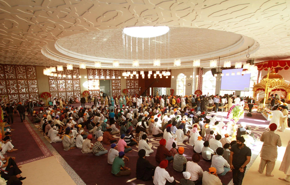 The temple has held many events for the local community in the past. (Photo courtesy: gurudwaradubai.com)