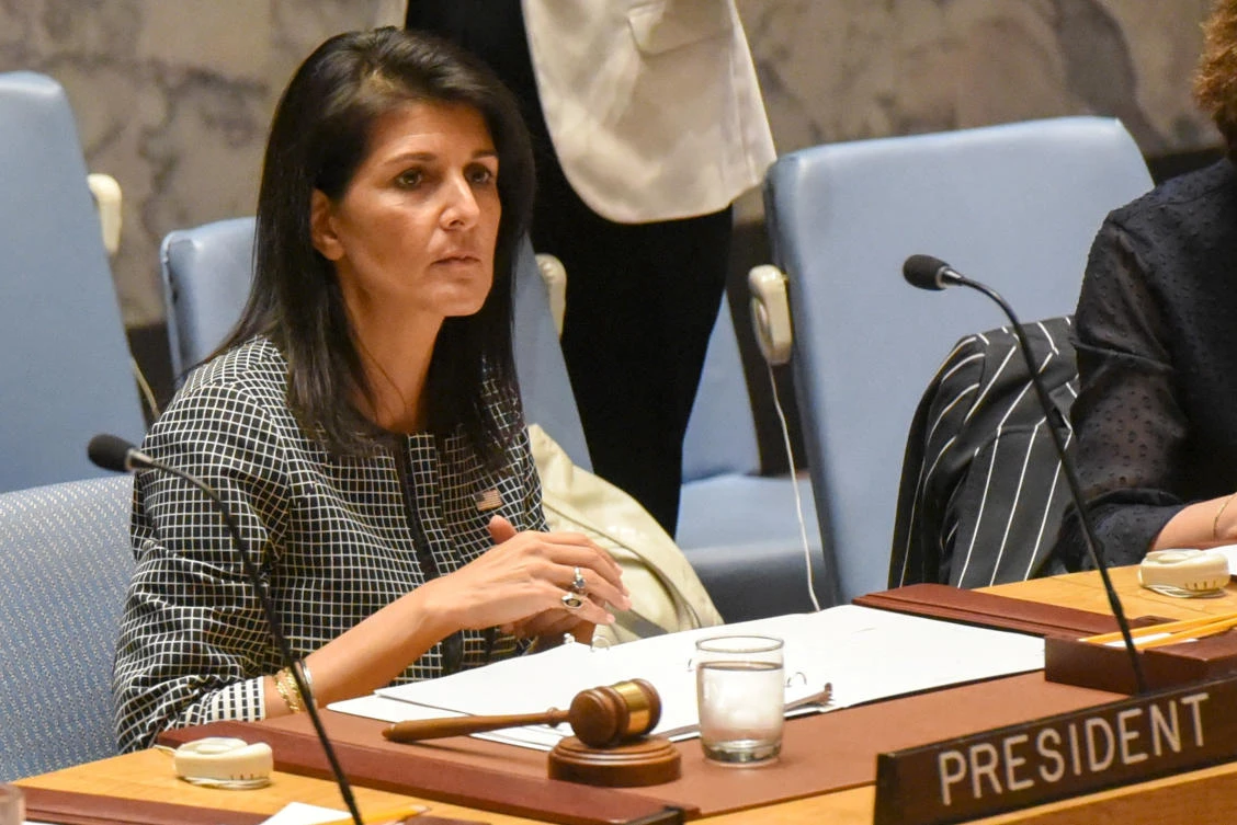 US Ambassador to the UN Nikki Haley. (Reuters)