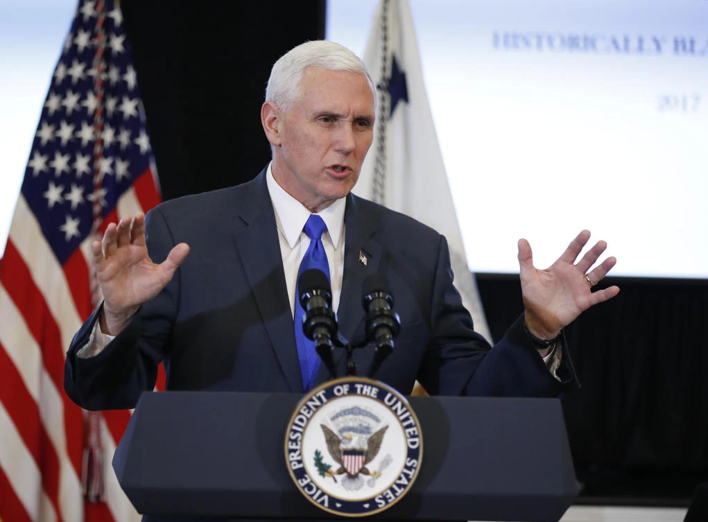Pence lands in South Korea soon after failed launch by North