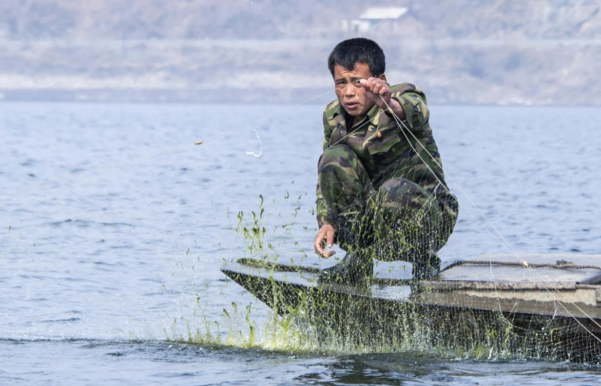 Peace along the border despite N. Korean threats