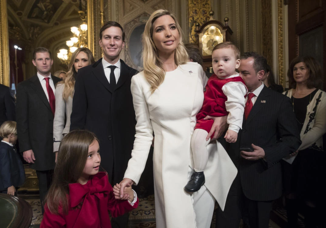 Ivan Trump with her family. (AP)