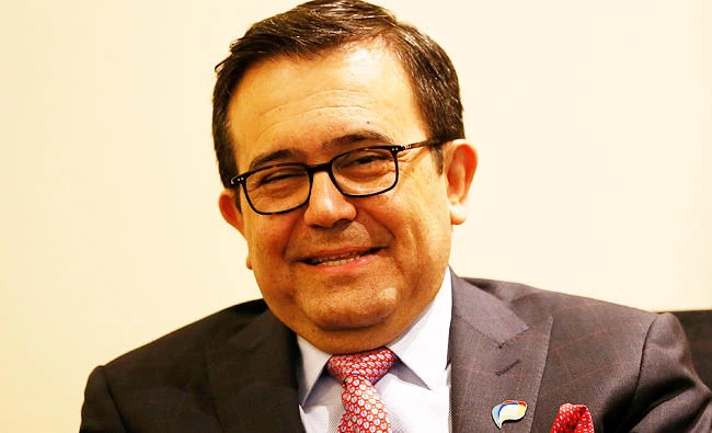 Mexico's Economy Minister Ildefonso Guajardo attends a meeting of the "Alianza del Pacifico" (Pacific Alliance) in Vina del Mar, Chile, in this March 14, 2017 photo. (REUTERS)