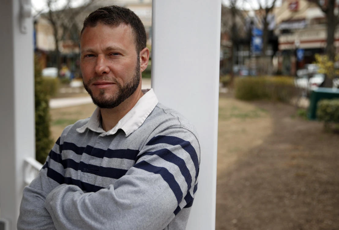 Ismail Royer poses for a photograph Thursday, March 30, 2017, in Arlington, Va. (AP)
