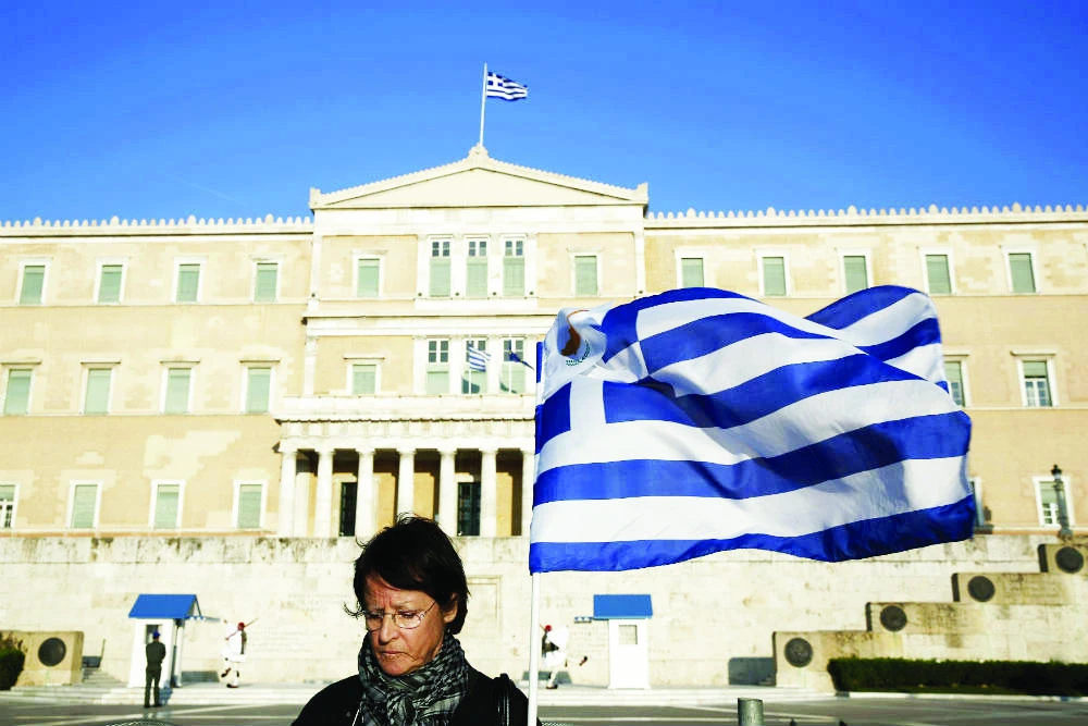 The euro zone says Greece can deliver a primary surplus of 3.5 percent of gross domestic product (GDP) in 2018 but the IMF has said only 1.5 percent is feasible. (Reuters)