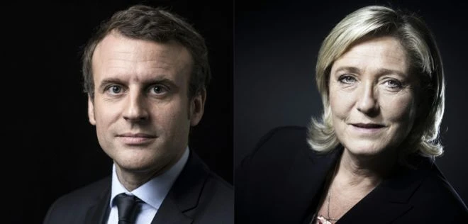 Final French vote count puts Macron, Le Pen through to 2nd round. (AFP)