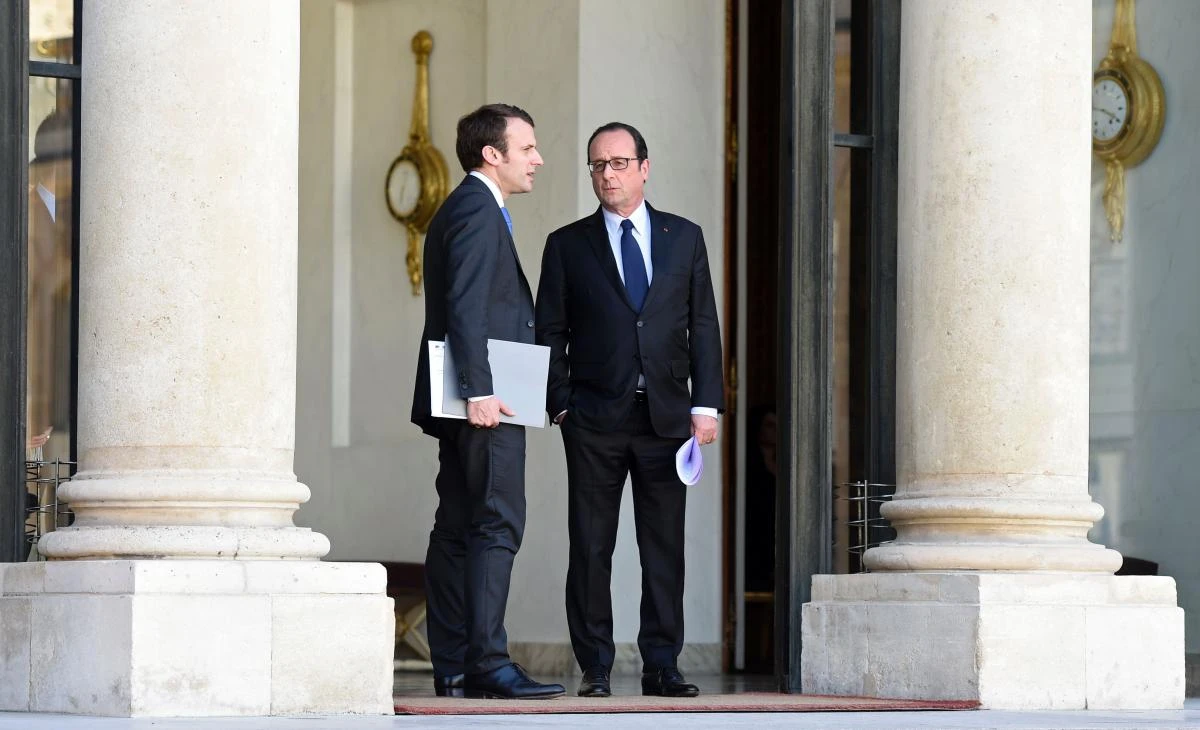 Hollande said he would vote Macron because he was best placed to unite France. (AFP)