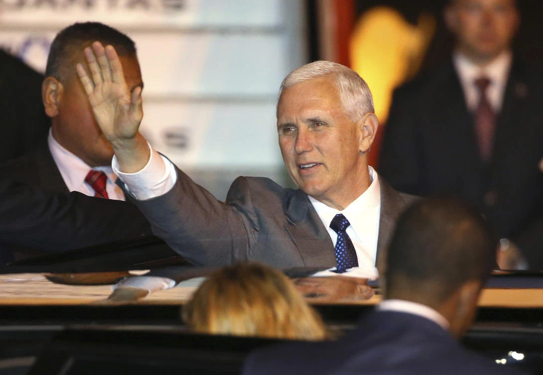 US Vice President Mike Pence. (AP)
