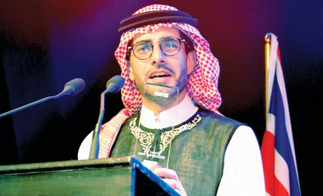 Faisal J. Abbas collects UK alumni award for social impact