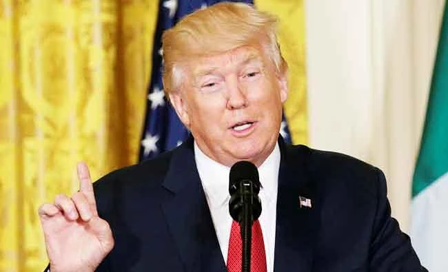 U.S. President Donald Trump speaks during a joint news conference at the White House in Washington, U.S., in this April 20, 2017 photo. (Reuters)