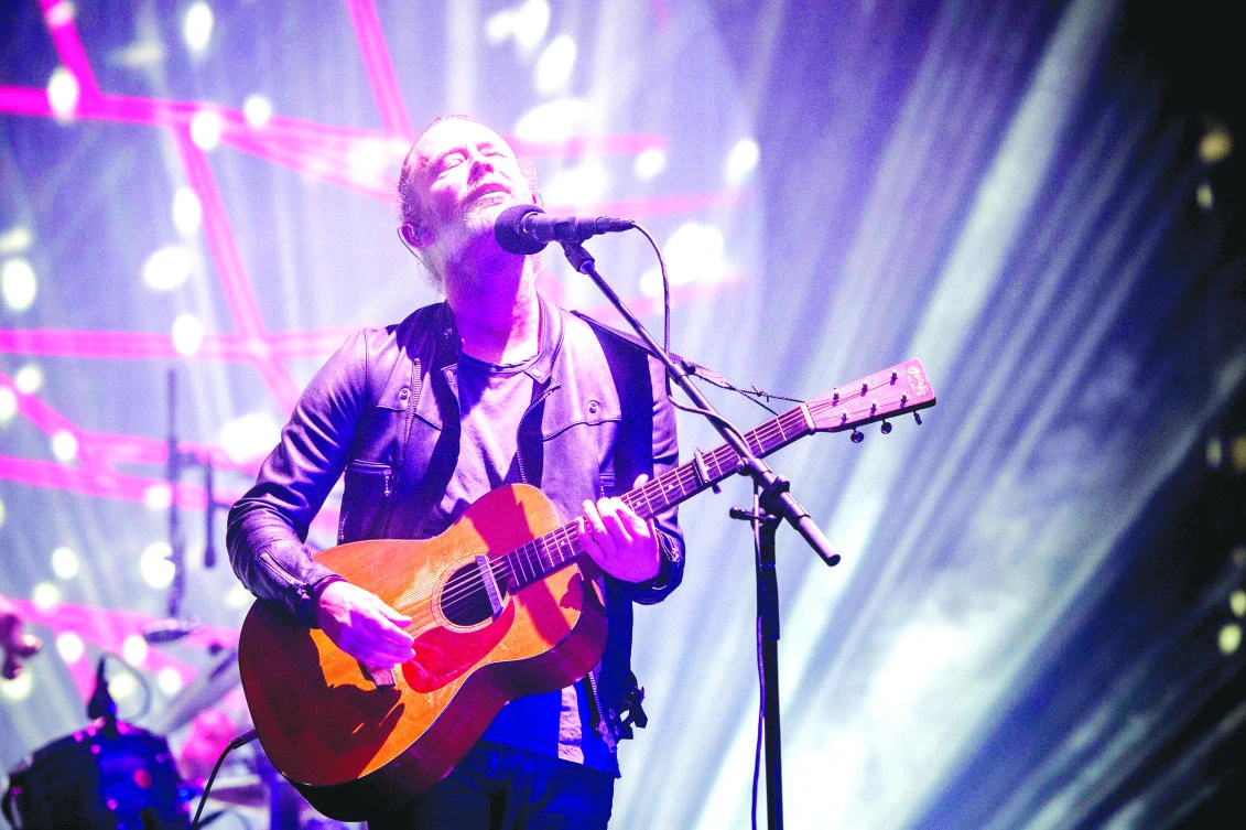 Thom Yorke of Radiohead