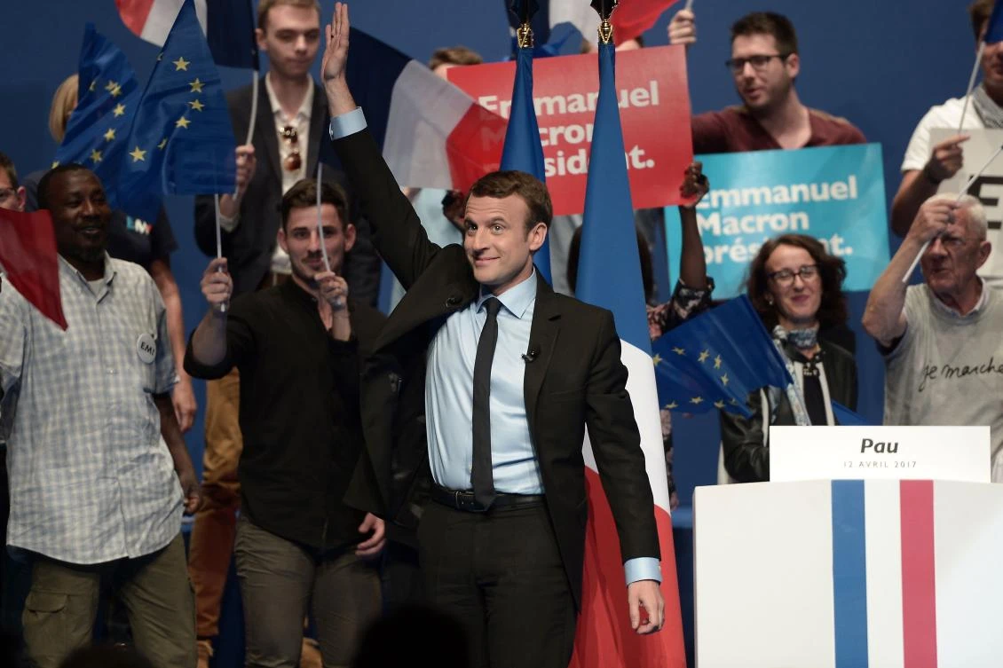 Emmanuel Macron. (AFP)