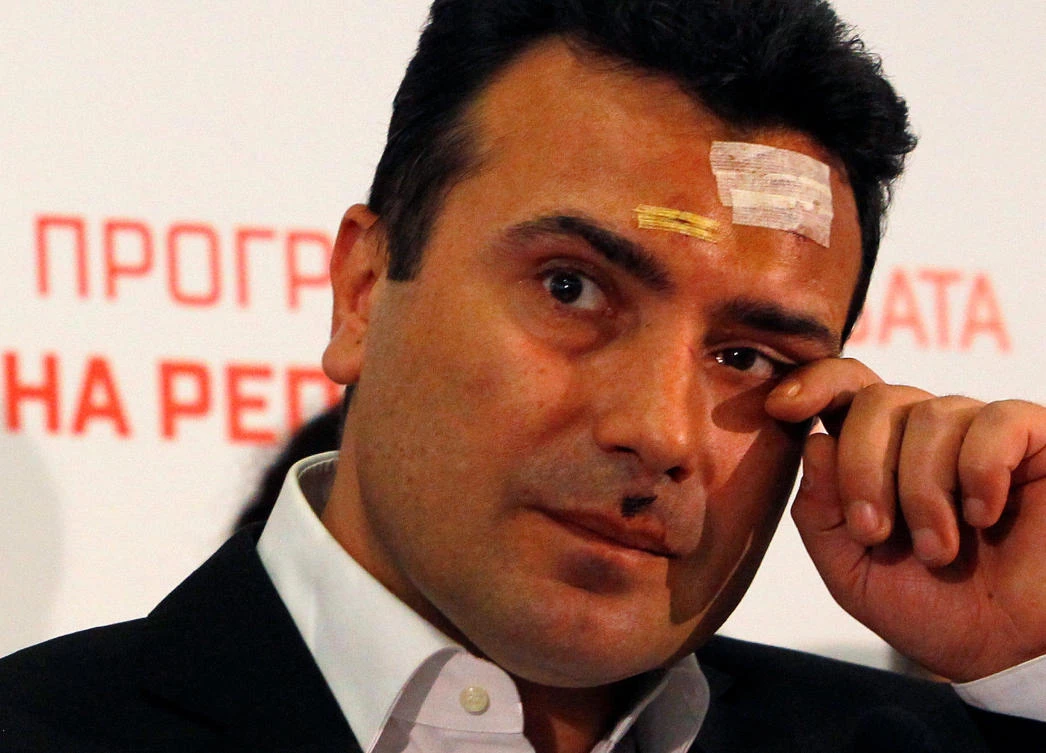 Macedonian Social Democratic leader Zoran Zaev. (Reuters)