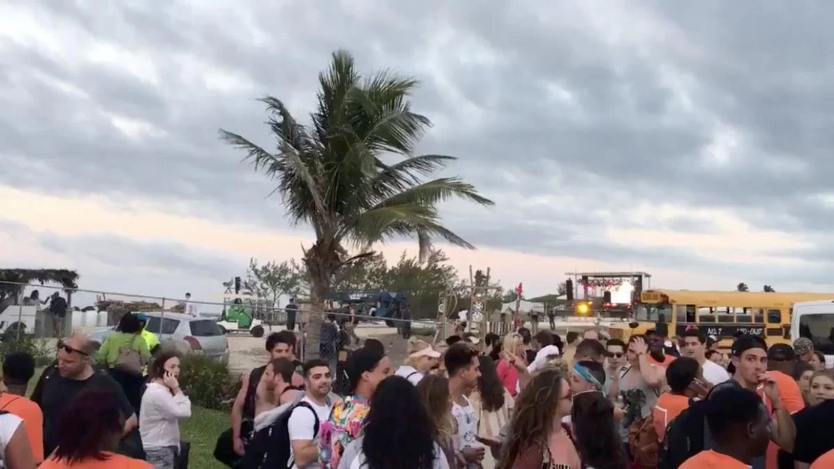 A side of the Fyre Musical Festival in the Bahamas. (Twitter: @WNFIV)