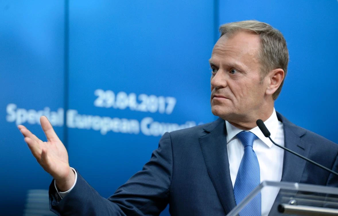 Polish official suspended after depicting Tusk as SS officer
