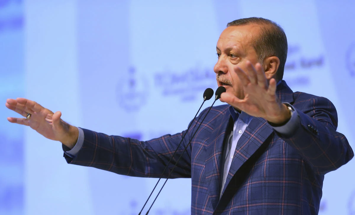 Turkey's President Recep Tayyip Erdogan. (Press Presidency Press Service via AP)