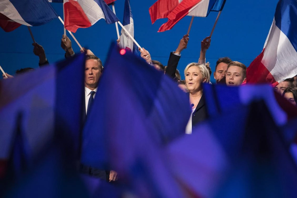 Marine Le Pen. (AFP)