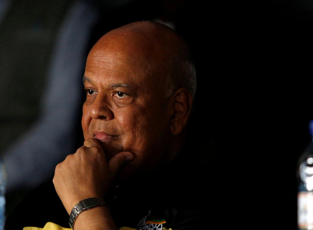 South Africa's former Finance Minister Pravin Gordhan. (Reuters)