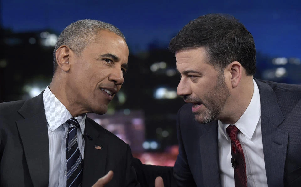 Obama sends rare tweet in support of Jimmy Kimmel’s tearful healthcare speech