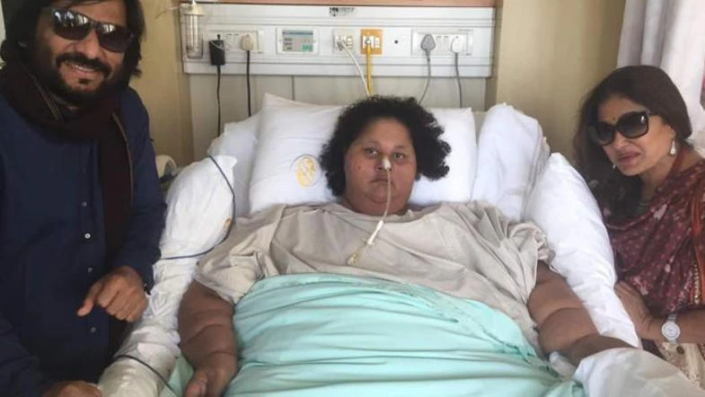 Eman Ahmed Abd El Aty has shed an astonishing 323 kilograms. (Photo courtesy: Zee News)