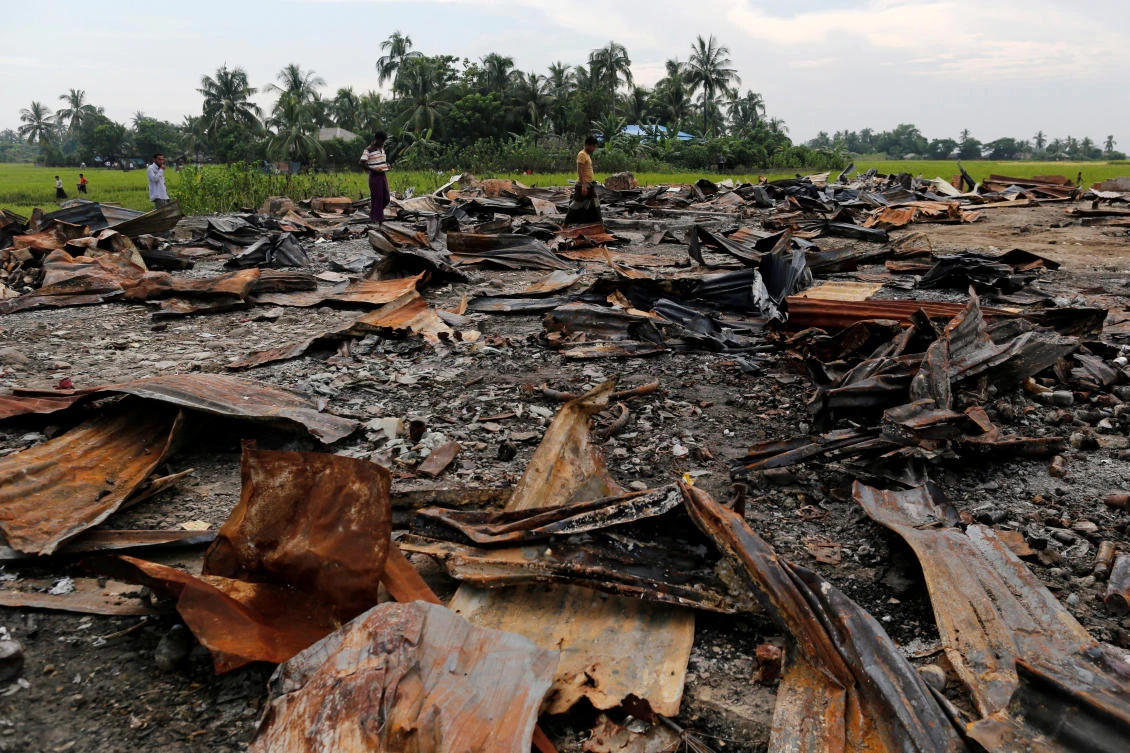 More than half of Rohingya Muslim girls who fled have become child brides. (Reuters)