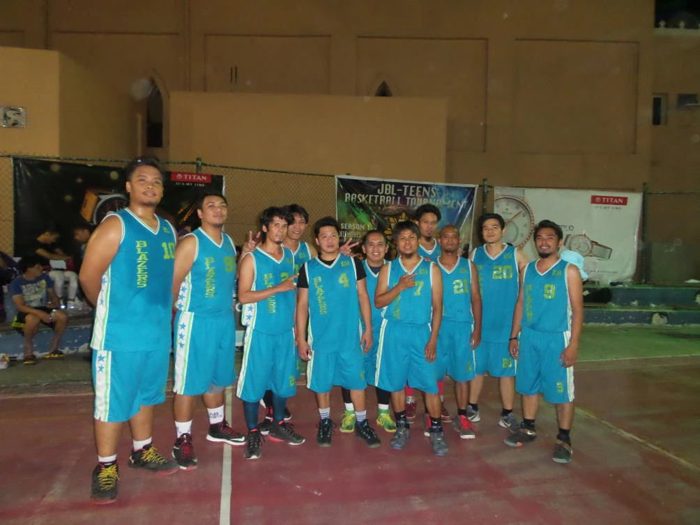 Jeddah Blazers after winning the Group A third-place match.