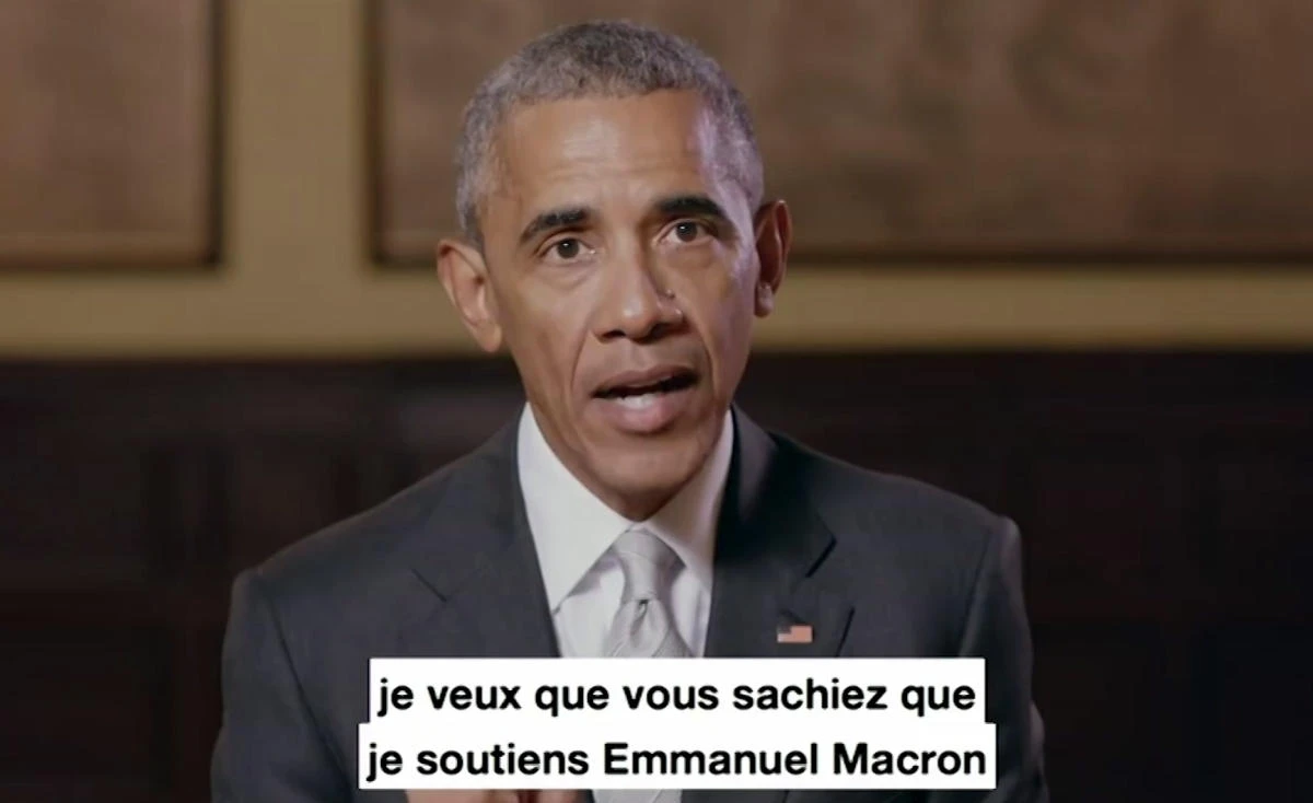 Obama endorses Macron in France's presidential runoff