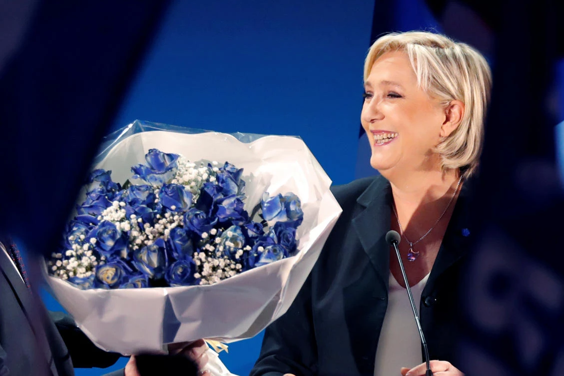 Marine Le Pen. (Reuters)