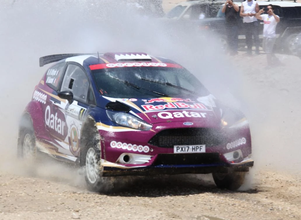 Nasser Saleh Al-Attiyah romps to an emphatic 11th victory in the Jordan Rally on Saturday. (AN photo)