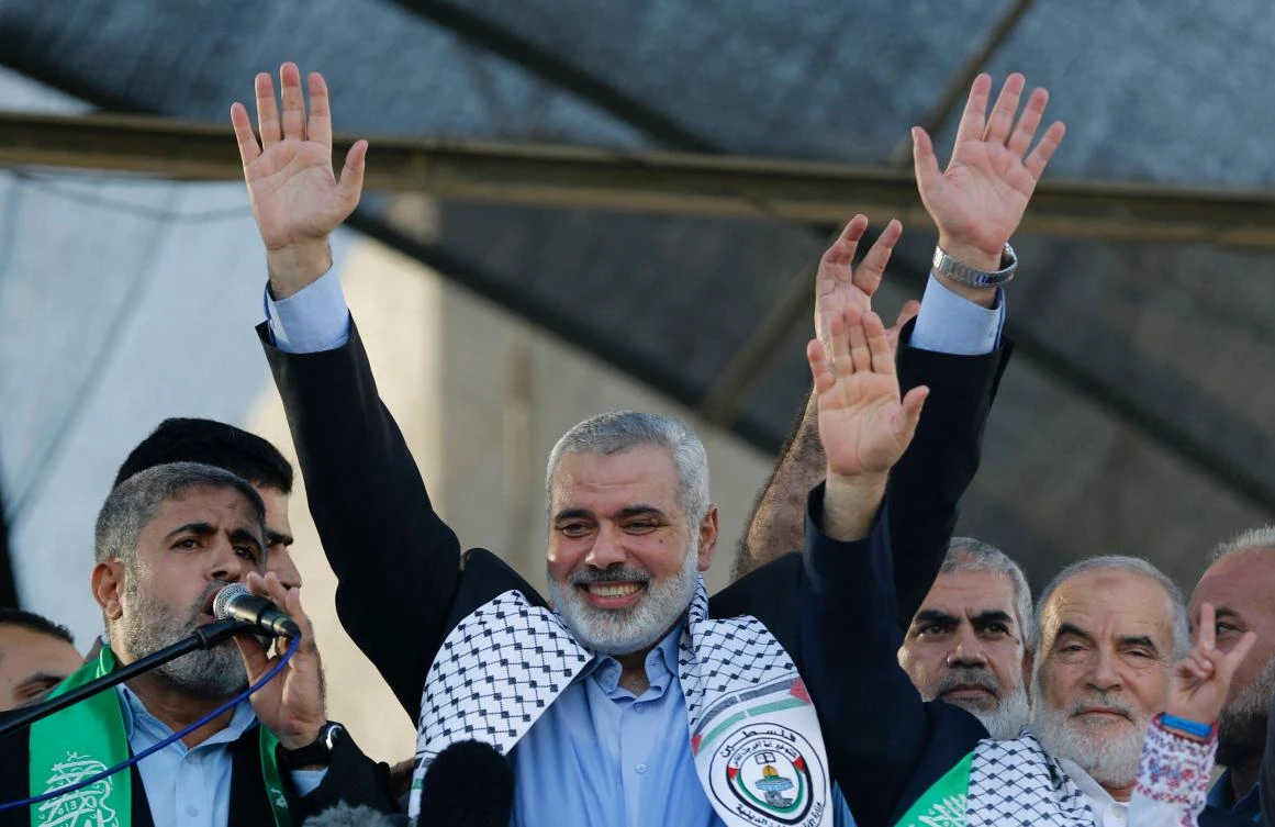 Hamas leader Ismail Haniya. (AFP)