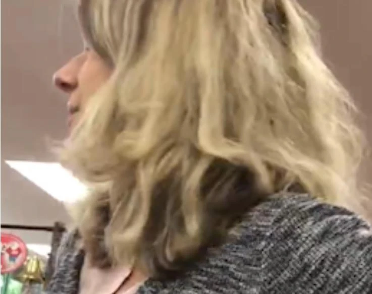 Footage of the standoff, which was filmed at a Trader Joe’s supermarket in Virginia, has gone viral. (Photo courtesy: Facebook)
