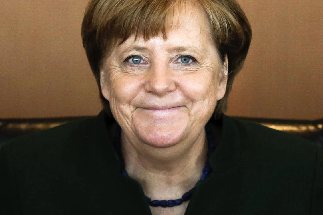 German Chancellor Angela Merkel attends a weekly cabinet meeting of the German government at the chancellery in Berlin, Wednesday, May 10, 2017. (AP Photo/Markus Schreiber)