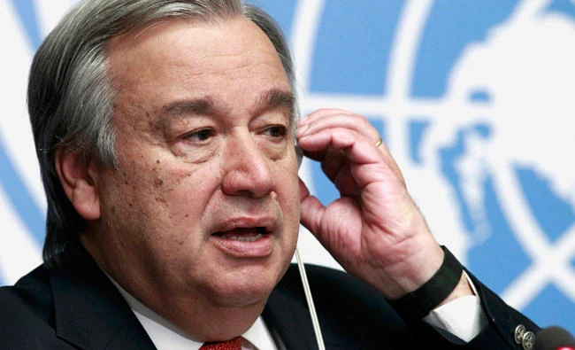 United Nations Secretary General Antonio Guterres. (Reuters)
