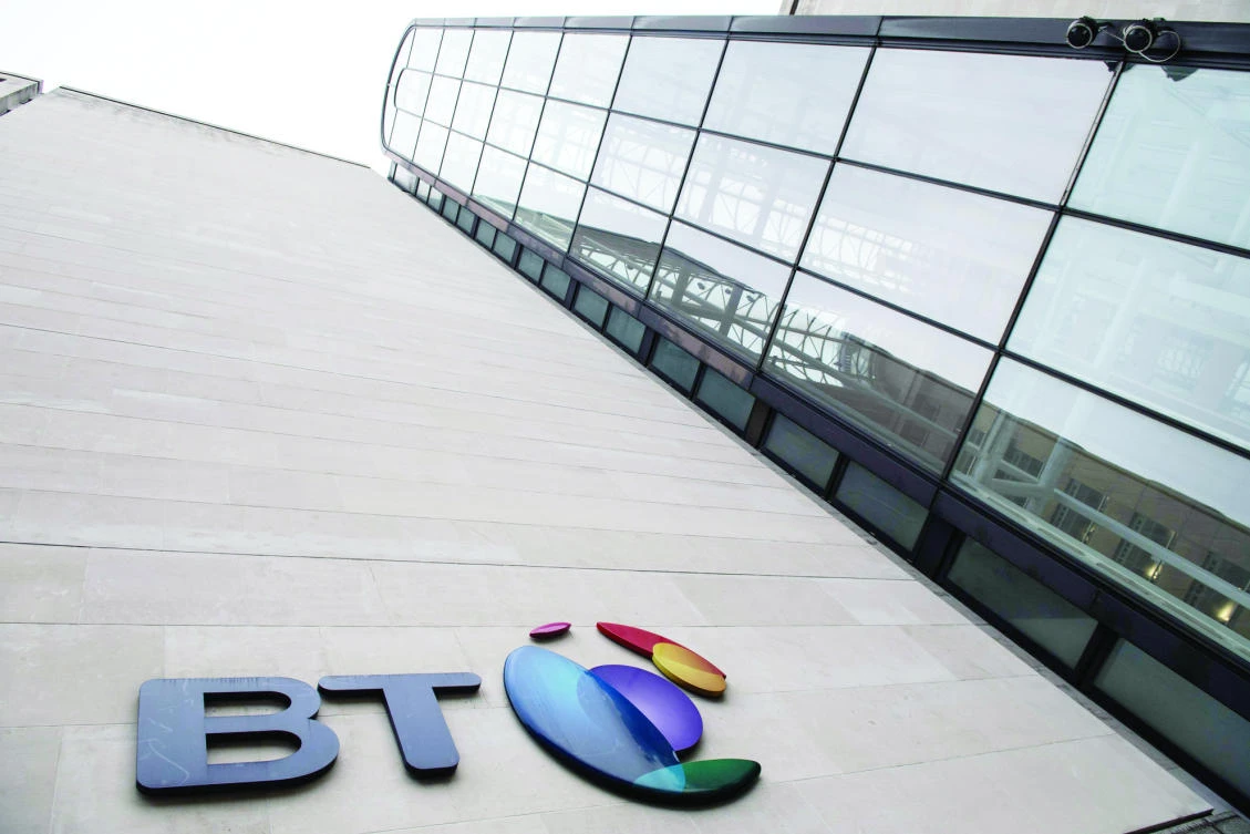 British telecoms giant BT currently employs 102,500
workers and operates in 180 countries. (AFP)