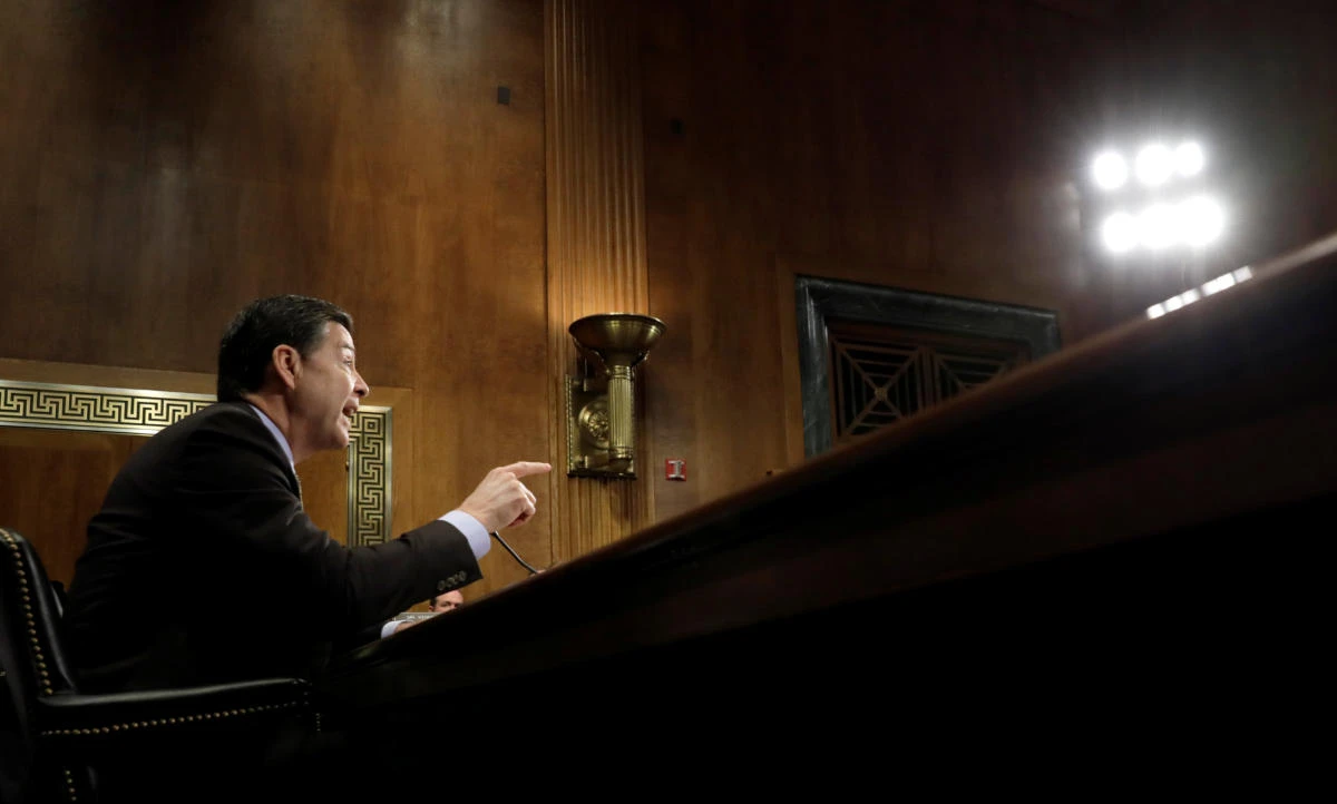 Former FBI Director James Comey. (Reuters)