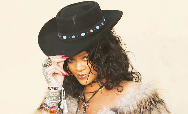 Rihanna arrives at the Dior Cruise Show at the Upper Las Virgenes Canyon Open Space Preserve, in Calabasas, Calif. on Thursday. (AP)