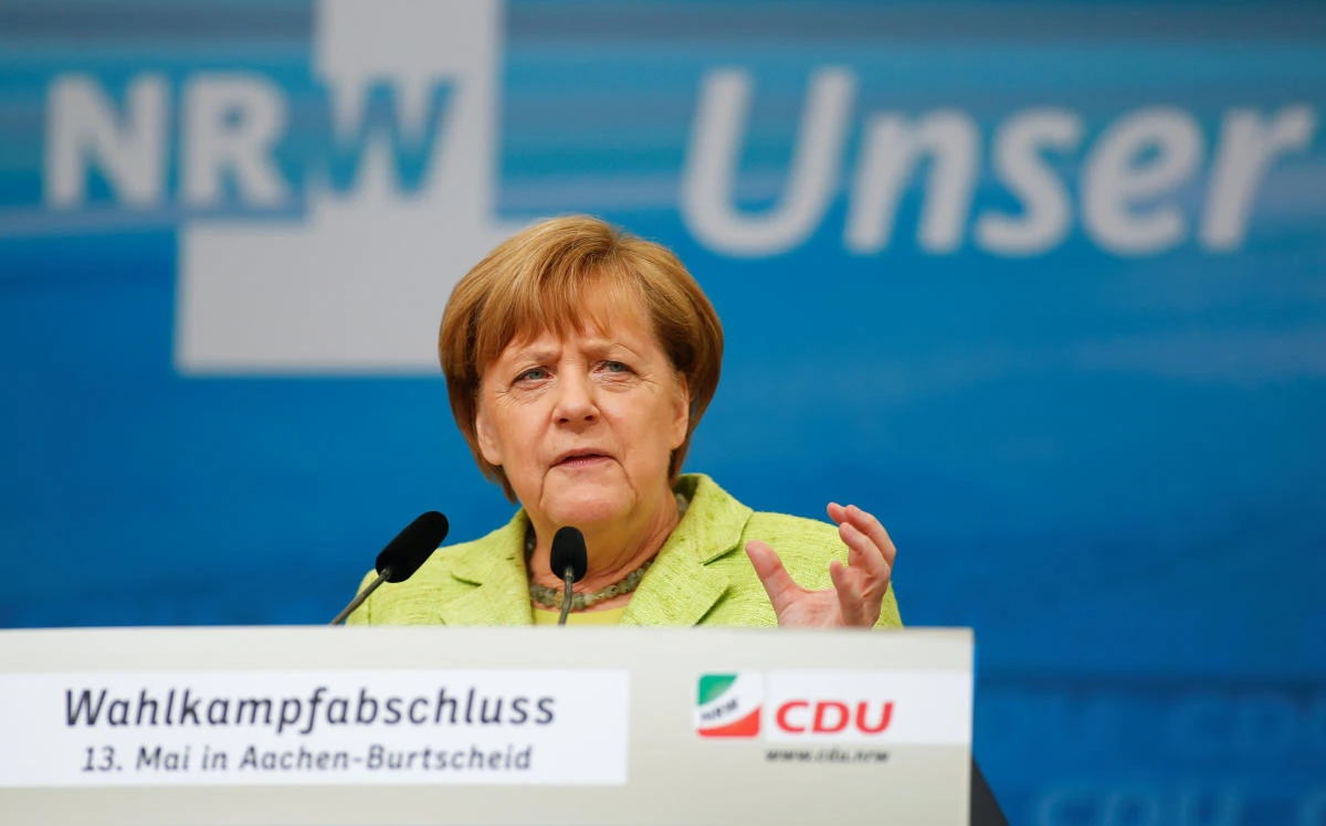 German Chancellor Angela Merkel. (Reuters)