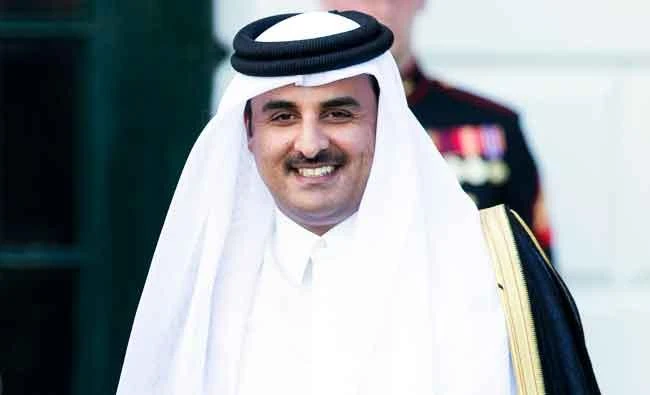 Qatar's Emir Sheikh Tamim bin Hamad Al-Thani. (AP)