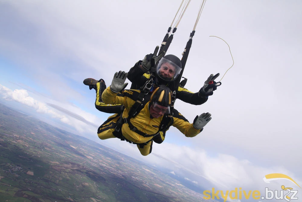 Watch: Great-grandfather breaks record as world’s oldest skydiver