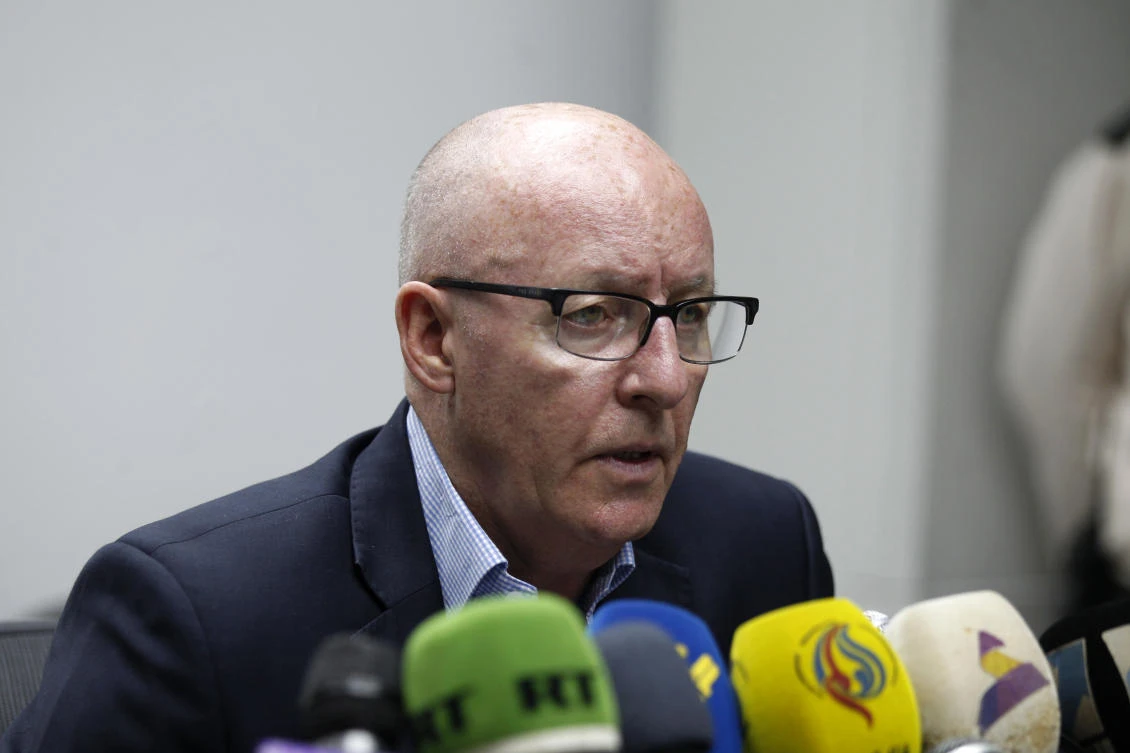 United Nations Humanitarian Coordinator in Yemen Jamie McGoldrick. (AFP)