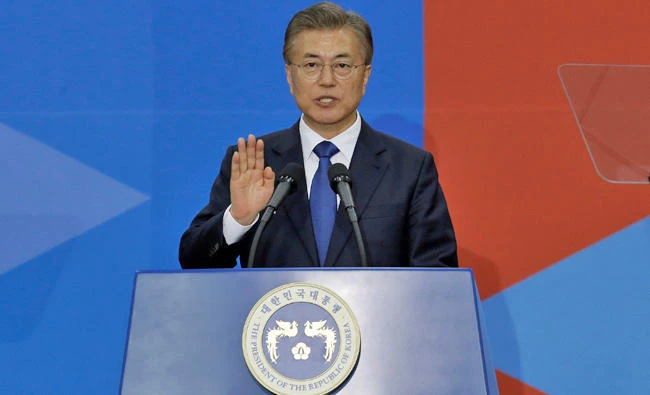 South Korean President Moon Jae-in. (REUTERS file photo)