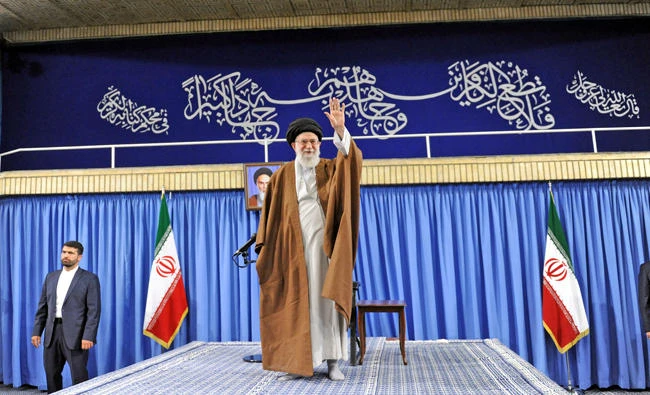 Iran’s Khamenei urges massive vote to bolster regime