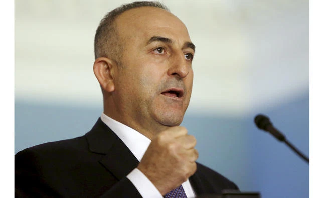 Turkey's Foreign Minister Mevlut Cavusoglu.