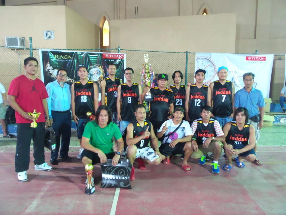 Inter-Company Group A champion Al-Arabi. (AN photos)