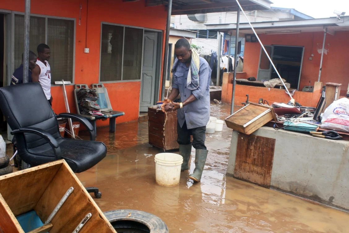 Dredging the drains: The race to stop floods in Accra